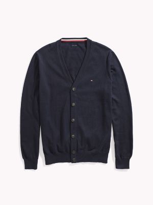 tommy hilfiger black cardigan