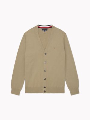 Classic Cardigan, Tan