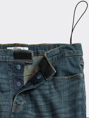 Tommy Hilfiger Men's Adaptive Relaxed Straight Fit Jean with Magnetic Fly  Closure, Medium WASH, 31 at  Men's Clothing store