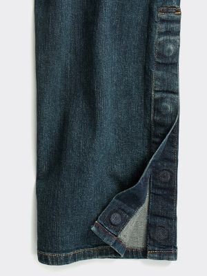 Tommy Hilfiger Men's Adaptive Relaxed Straight Fit Jean with Magnetic Fly  Closure, Medium WASH, 31 at  Men's Clothing store