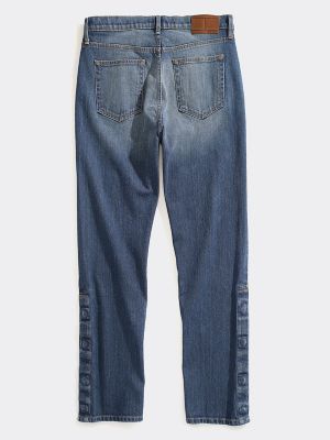 Tommy Hilfiger Men's Adaptive Relaxed Straight Fit Jean with Magnetic Fly  Closure, Medium WASH, 31 at  Men's Clothing store