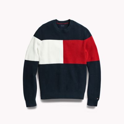 tommy hilfiger colorful sweater