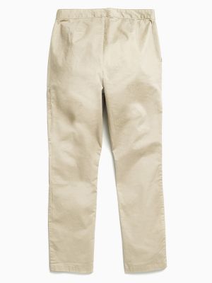 Seated Fit Classic Chino, Sand Khaki