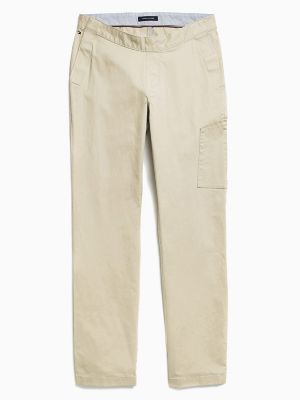 Seated Fit Classic Chino, Sand Khaki