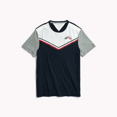 tommy hilfiger colorblock tee