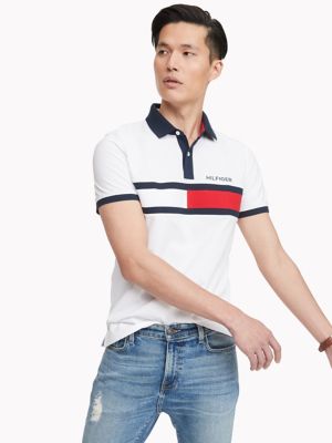 tommy hilfiger custom fit polo