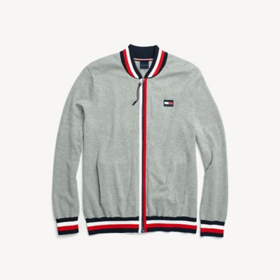 tommy hilfiger sweater jacket