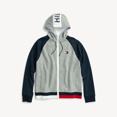 colorblock hoodie tommy hilfiger