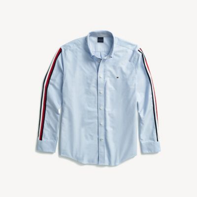 Custom Fit Icon Stripe Shirt | Tommy 