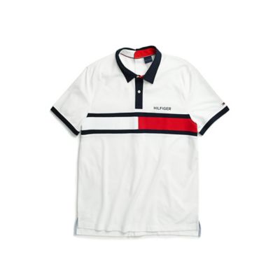 tommy hilfiger flag polo