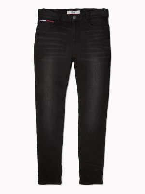 tommy hilfiger mens black jeans