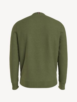 Classic Crewneck Sweater, Olive