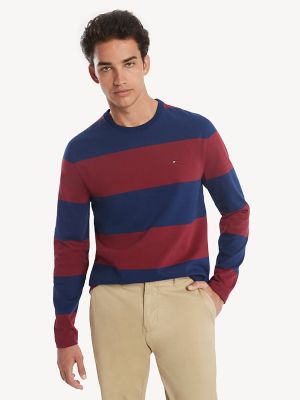 tommy hilfiger mens striped shirt