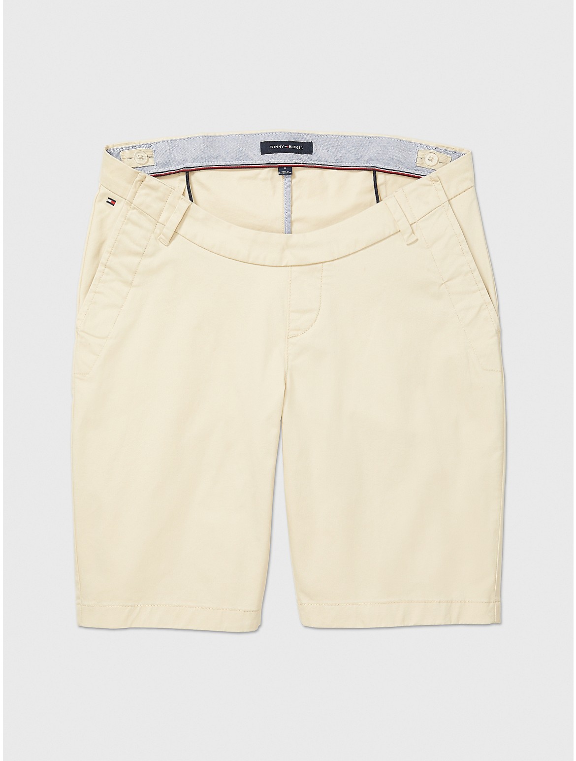 Tommy Hilfiger Seated Fit Classic Short In Sand Khaki