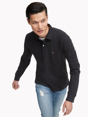 tommy hilfiger long sleeve polo