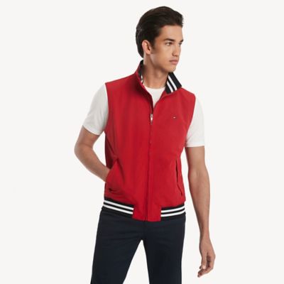 tommy hilfiger regatta jacket red