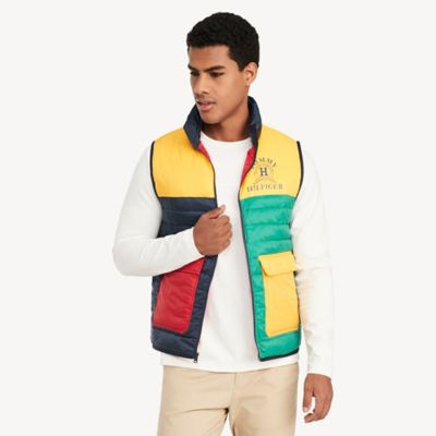 yellow tommy hilfiger vest