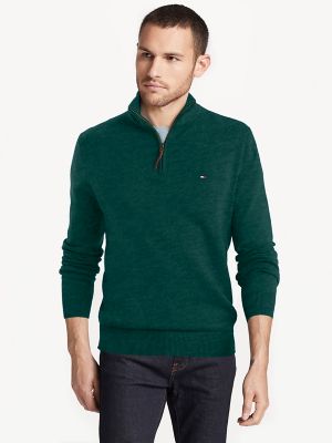 tommy hilfiger quarter zip sweatshirt