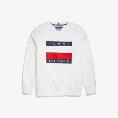 tommy hilfiger basic crew neck sweatshirt