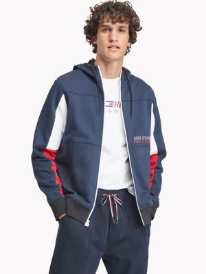 tommy hilfiger color block hoodie