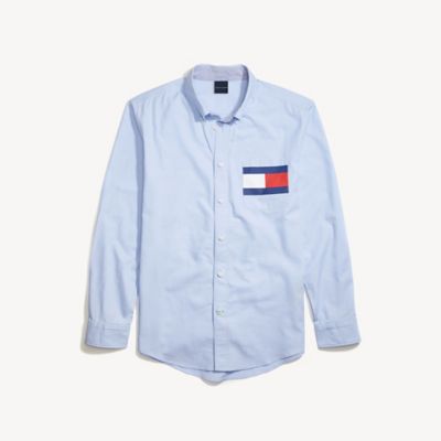 Custom Fit Flag Pocket Shirt | Tommy 