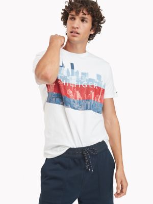 tommy hilfiger essential logo t shirt