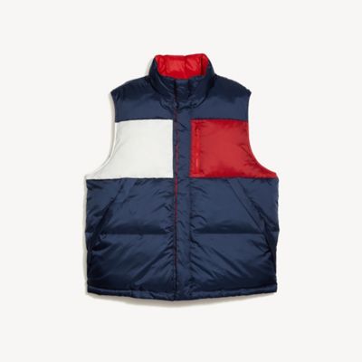 tommy hilfiger red vest