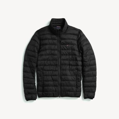 black tommy hilfiger coat
