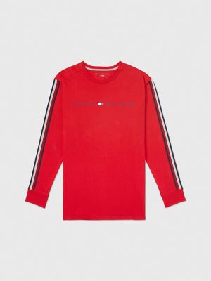 Long-Sleeve | Tommy USA Hilfiger Stripe T-Shirt Logo