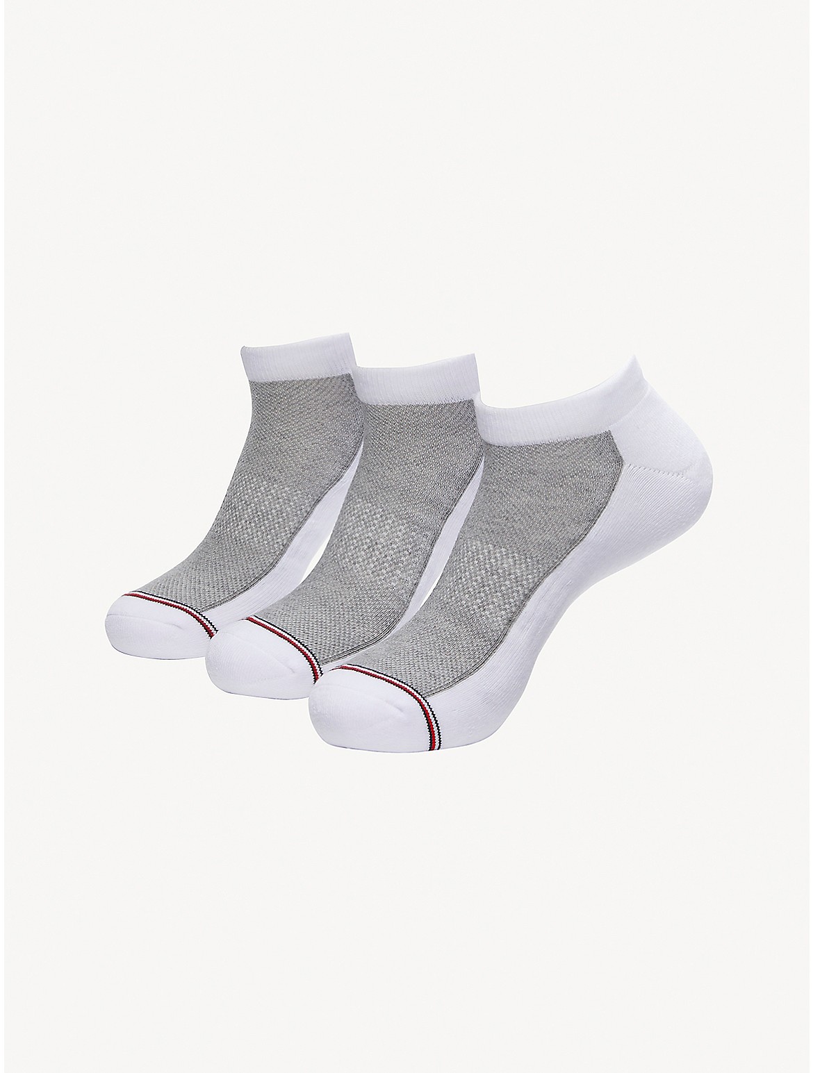 Tommy Hilfiger Men's Ankle Sock 3-Pack - White