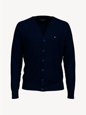 tommy hilfiger black cardigan