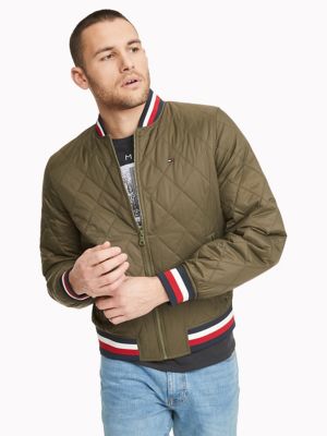 Essential Diamond Bomber Jacket | Tommy 