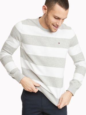 tommy hilfiger jumper mens grey