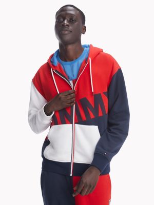 tommy hilfiger color block hoodie