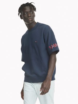 tommy hilfiger short sleeve hoodie