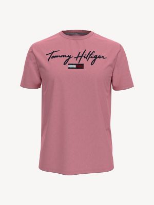 tommy hilfiger essential logo t shirt