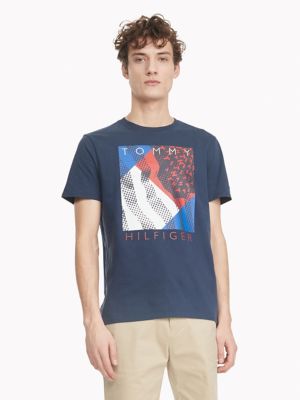 hilfiger flag t shirt