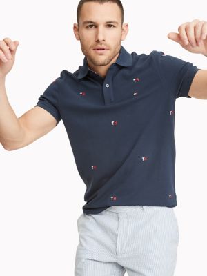 tommy hilfiger polo custom fit