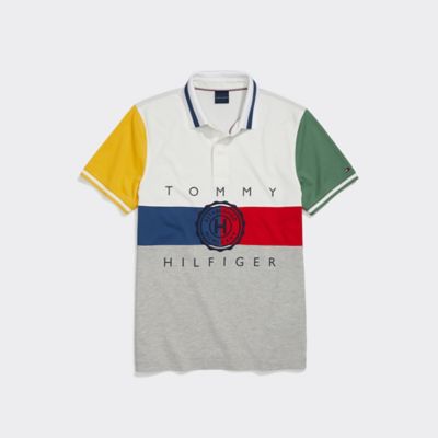 tommy hilfiger crest rugby shirt