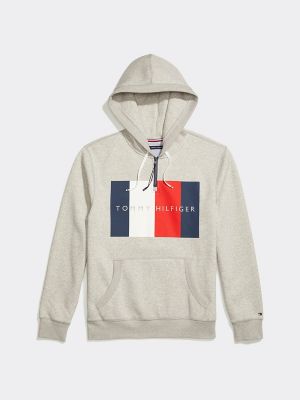 tommy hilfiger flag hoodie