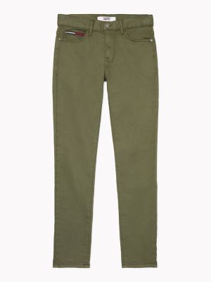 tommy hilfiger green jeans