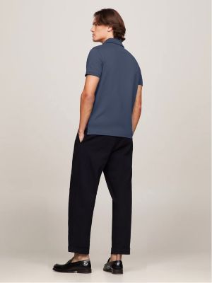 Slim Fit Tommy Polo, Bank Blue