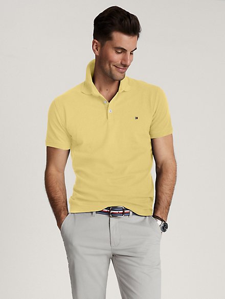 Men's Polo Shirts Long & Short Tommy Hilfiger USA