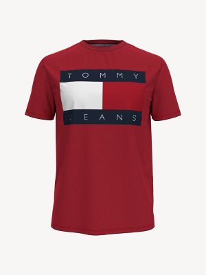 Troende side Berri Classic Flag Logo T-Shirt | Tommy Hilfiger