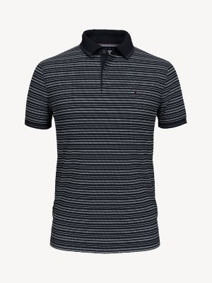 armani exchange blue polo