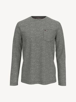 tommy hilfiger long sleeve striped shirt