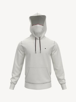 tommy hilfiger mens grey hoodie