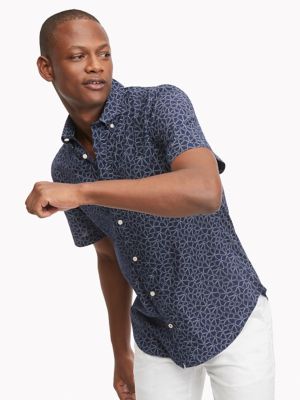 tommy hilfiger short sleeve shirt sale