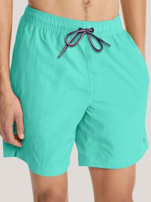 Tommy Hilfiger Men's Solid 7 Swim Trunks - Macy's