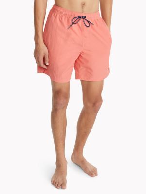 tommy hilfiger men's solid swim trunks